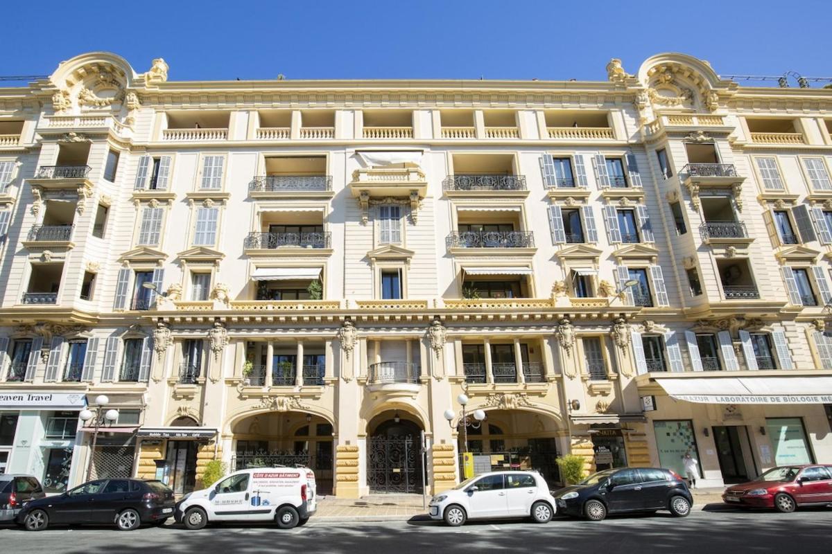 Balcon Vue Coulee Verte. Luxe Plein Coeur De Nice Bagian luar foto